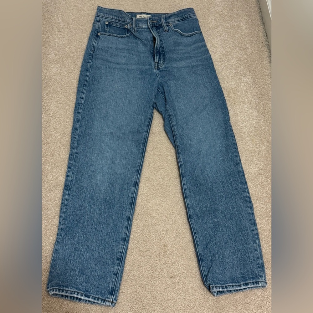 Madewell Women's Perfect Vintage Straight Jeans - Classic Blue
